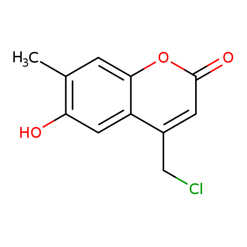 6-Hydroxy-7-methyl-4-(chloromethyl)-2H-chromen-2-one