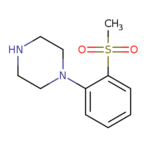 1-[2-(Methylsulphonyl)phenyl]piperazine