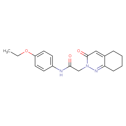 N-(4-ethoxyphenyl)-2-(3-oxo-2,3,5,6,7,8-hexahydrocinnolin-2-yl)acetamide