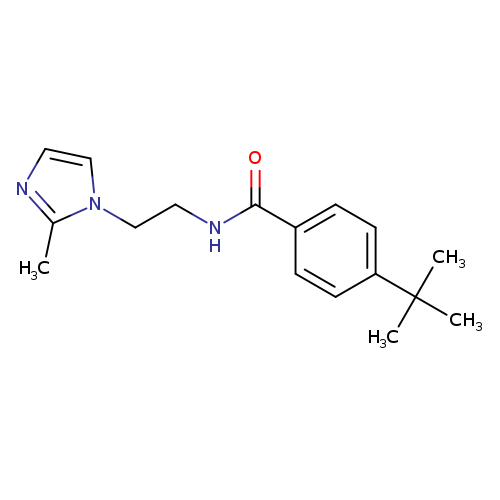 4-tert-butyl-N-[2-(2-methyl-1H-imidazol-1-yl)ethyl]benzamide