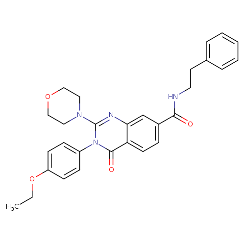 3-(4-ethoxyphenyl)-2-(morpholin-4-yl)-4-oxo-N-(2-phenylethyl)-3,4-dihydroquinazoline-7-carboxamide