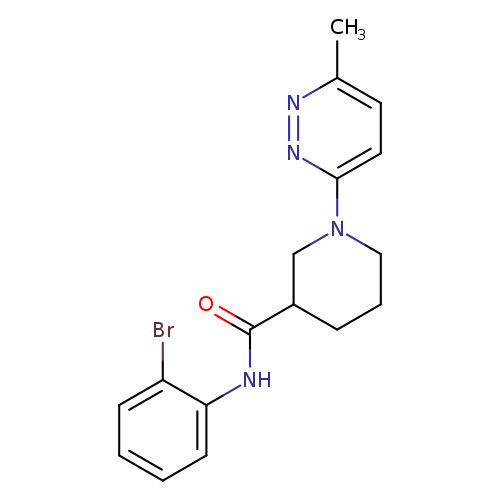 N-(2-bromophenyl)-1-(6-methylpyridazin-3-yl)piperidine-3-carboxamide