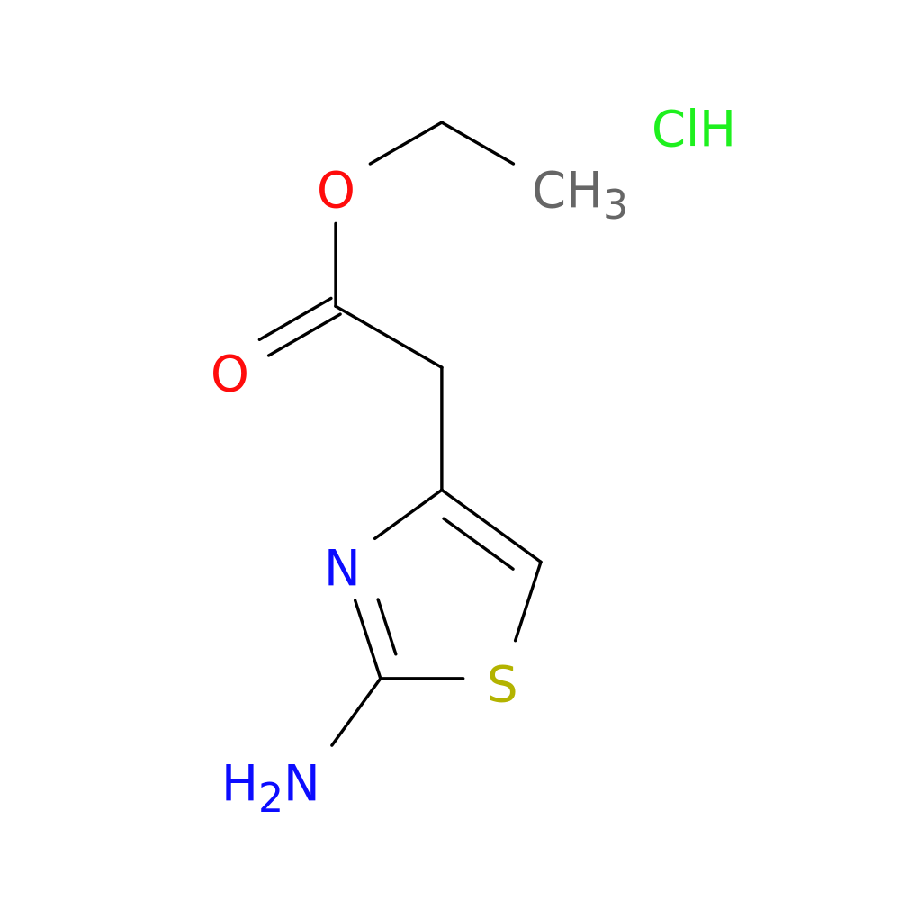 Ethyl 2-(2-amino-1,3-thiazol-4-yl)acetate, HCl