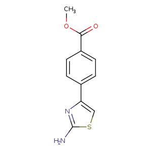 Benzoic acid, 4-(2-amino-4-thiazolyl)-, methyl ester