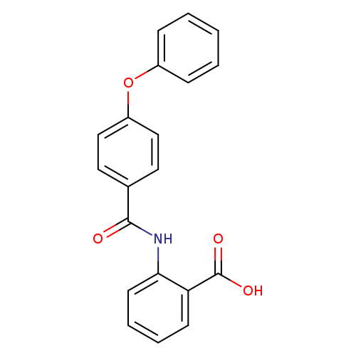 2-(4-phenoxybenzamido)benzoic acid