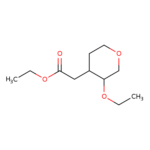 ethyl 2-(3-ethoxyoxan-4-yl)acetate