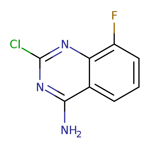 2-Chloro-8-fluoroquinazolin-4-amine