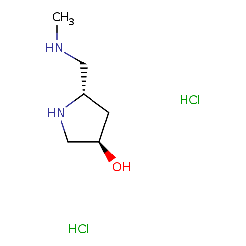 rac-(3R,5S)-5-[(methylamino)methyl]pyrrolidin-3-ol dihydrochloride