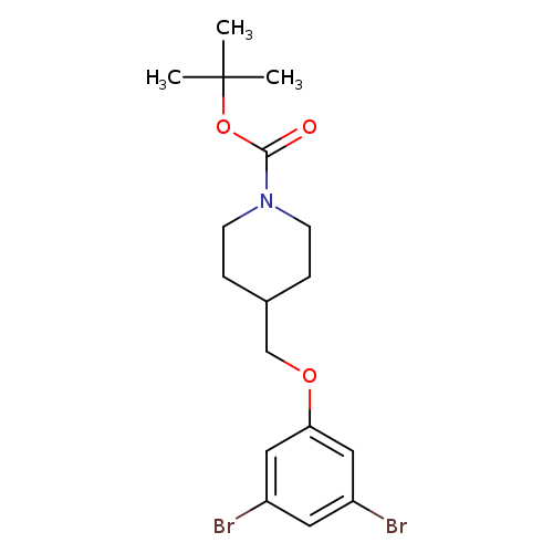 1-(N-Boc-Piperidin-4-ylmethoxy)-3,5-dibromobenzene