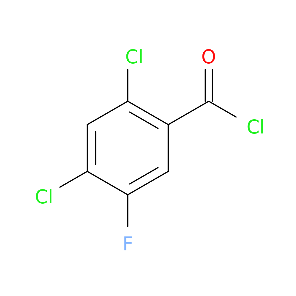2,4-Dichloro-5-fluorobenzoylchloride