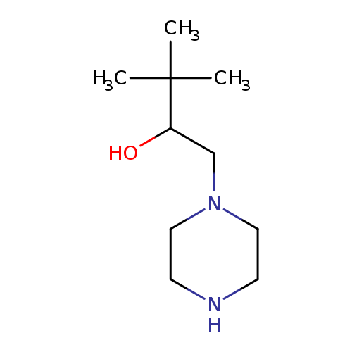 3,3-Dimethyl-1-(piperazin-1-yl)butan-2-ol