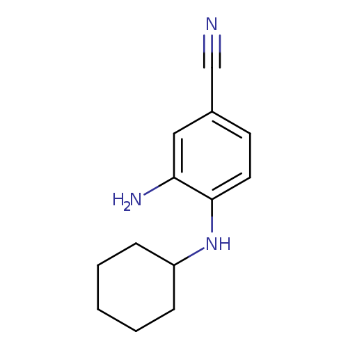 3-Amino-4-(cyclohexylamino)benzonitrile