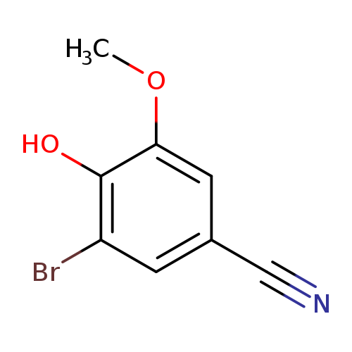 3-Bromo-4-hydroxy-5-methoxybenzonitrile