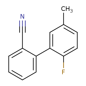2-(2-fluoro-5-methylphenyl)benzonitrile
