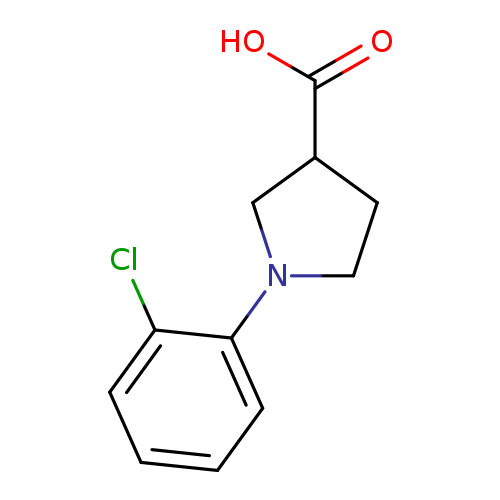 1-(2-chlorophenyl)pyrrolidine-3-carboxylic acid