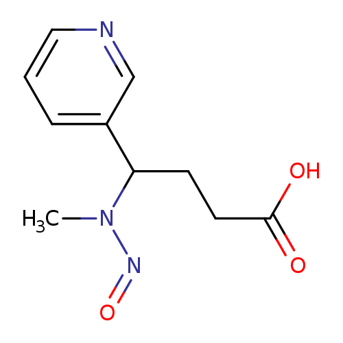 3-Pyridinebutanoic acid, γ-(methylnitrosoamino)-