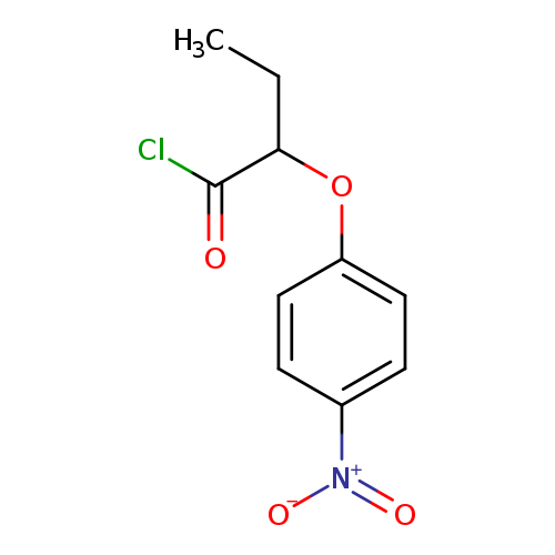 2-(4-Nitrophenoxy)butanoyl chloride