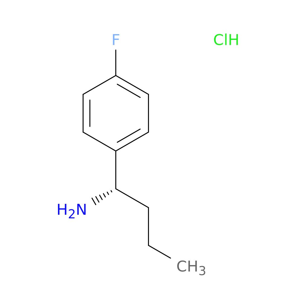 (S)-1-(4-Fluorophenyl)butan-1-amine hydrochloride