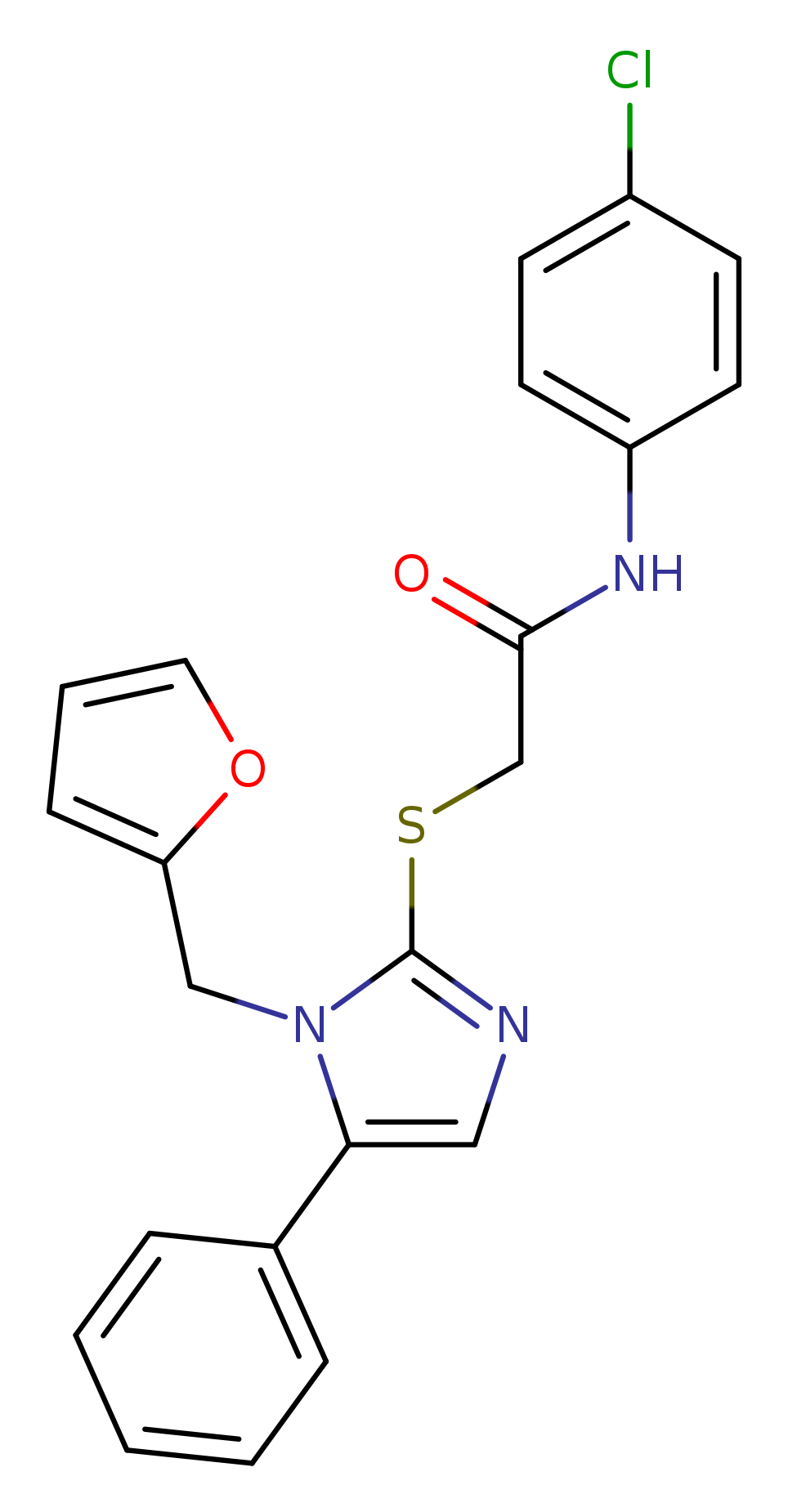 N-(4-chlorophenyl)-2-({1-[(furan-2-yl)methyl]-5-phenyl-1H-imidazol-2-yl}sulfanyl)acetamide