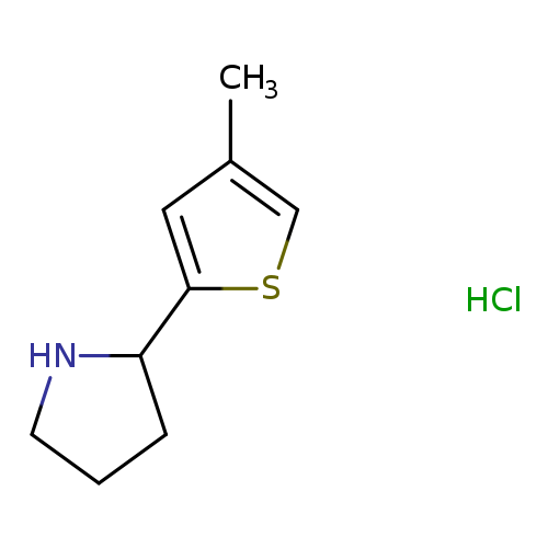 2-(4-methylthiophen-2-yl)pyrrolidine hydrochloride