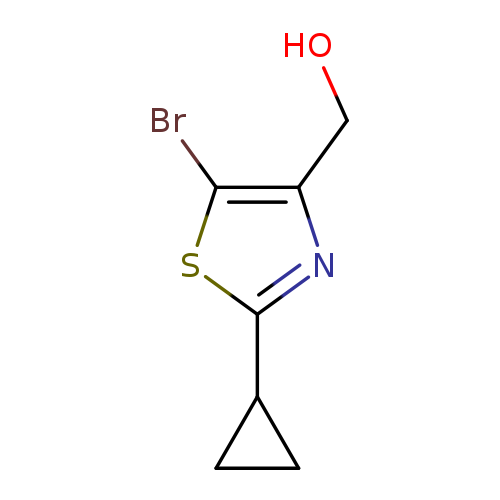 (5-bromo-2-cyclopropyl-1,3-thiazol-4-yl)methanol