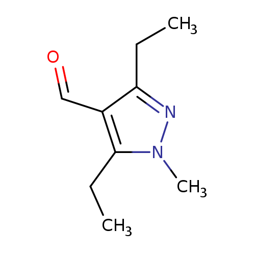 3,5-diethyl-1-methyl-1H-pyrazole-4-carbaldehyde