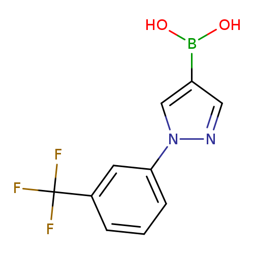 {1-[3-(trifluoromethyl)phenyl]-1H-pyrazol-4-yl}boronic acid