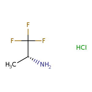 2-Propanamine, 1,1,1-trifluoro-, hydrochloride (1:1), (2R)-