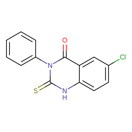 6-CHLORO-3-PHENYL-2-THIOXO-2,3-DIHYDRO-4(1H)-QUINAZOLINONE