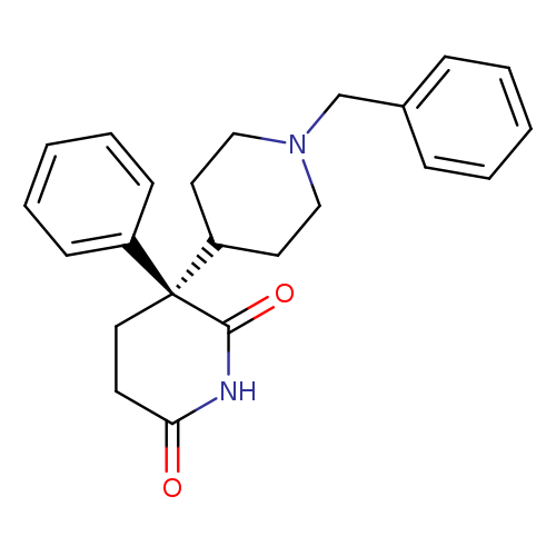 [3,4′-Bipiperidine]-2,6-dione, 3-phenyl-1′-(phenylmethyl)-, (3R)-