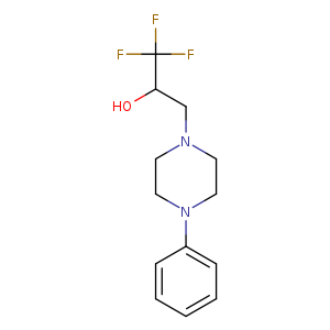 1,1,1-trifluoro-3-(4-phenylpiperazin-1-yl)propan-2-ol