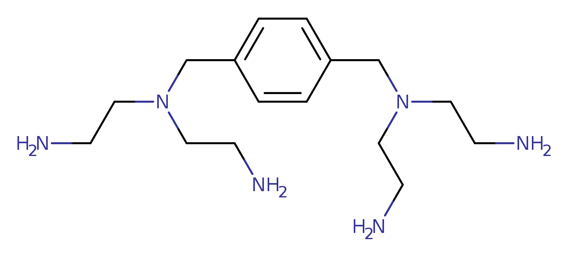 N1,N1'-(1,4-phenylenebis(methylene))bis(N1-(2-aminoethyl)ethane-1,2-diamine) HCl salt