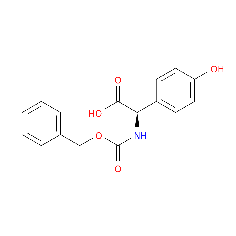 (R)-(N-benzyloxycarbonyl)-p-hydroxyphenylglycine