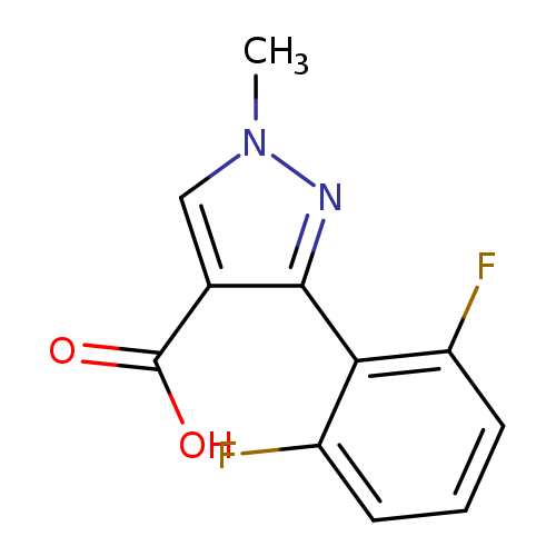 3-(2,6-difluorophenyl)-1-methyl-1H-pyrazole-4-carboxylic acid