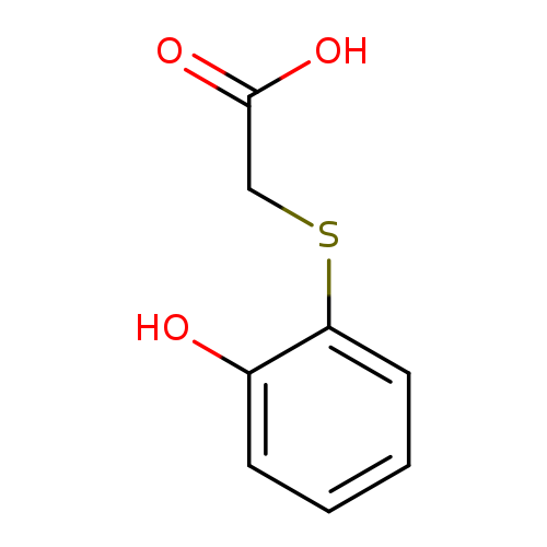 2-((2-Hydroxyphenyl)thio)acetic acid