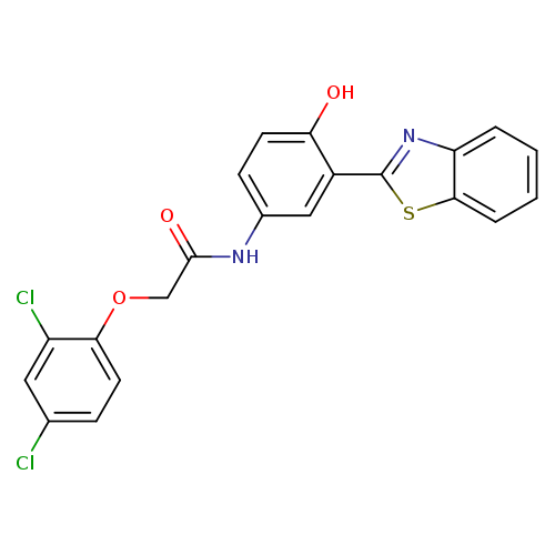 N-[3-(1,3-benzothiazol-2-yl)-4-hydroxyphenyl]-2-(2,4-dichlorophenoxy)acetamide