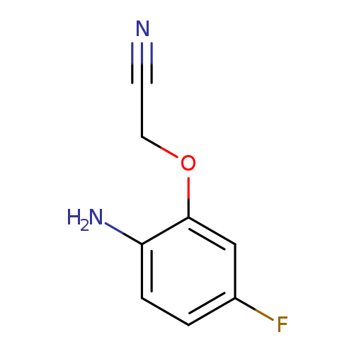 2-(2-amino-5-fluorophenoxy)acetonitrile