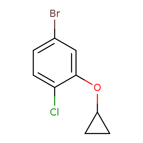 4-bromo-1-chloro-2-cyclopropoxybenzene