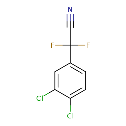 2-(3,4-dichlorophenyl)-2,2-difluoroacetonitrile