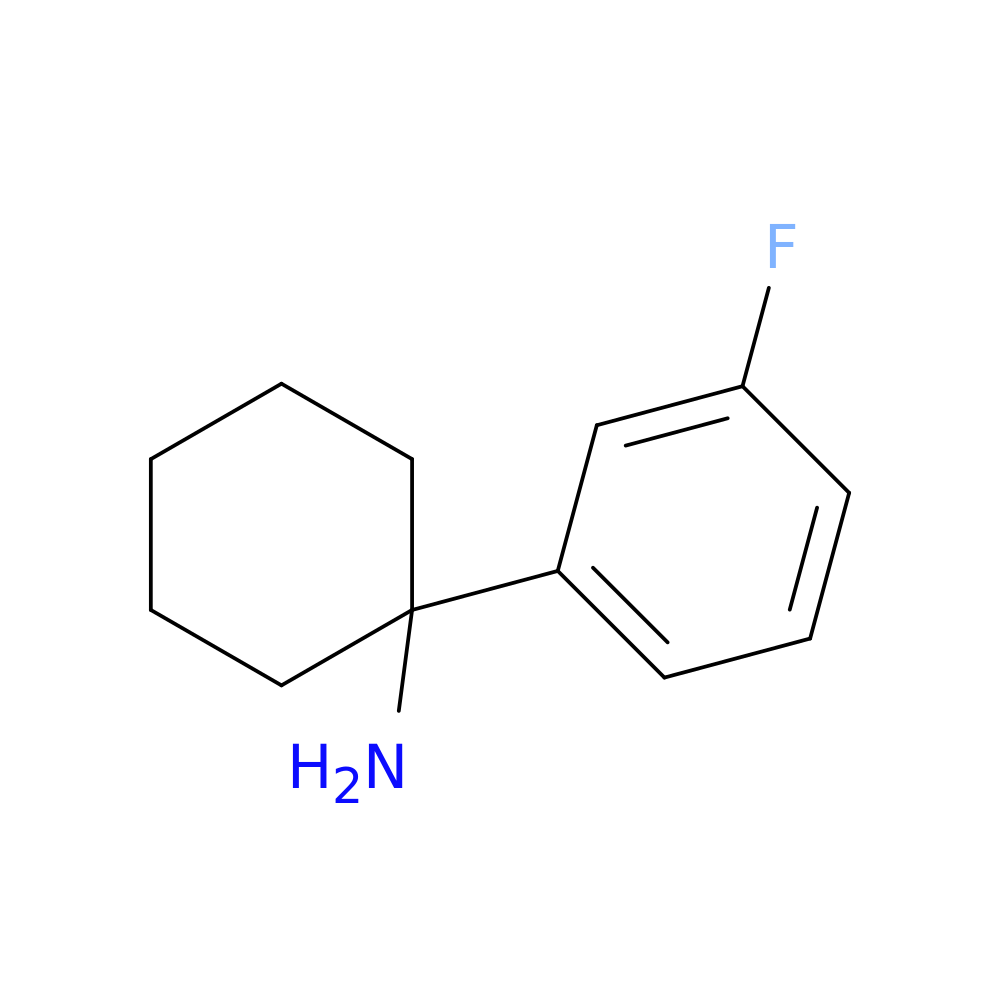 1-(3-fluorophenyl)cyclohexan-1-amine