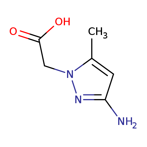 (3-amino-5-methyl-1H-pyrazol-1-yl)acetic acid