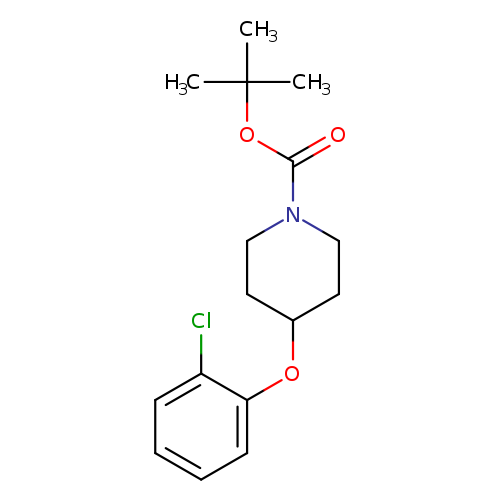 1-Boc-4-(2-Chlorophenoxy)piperidine