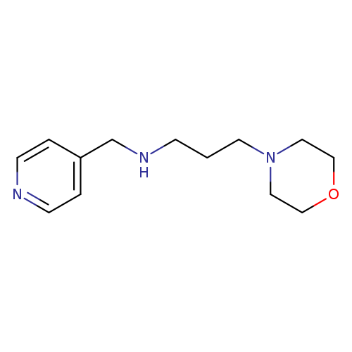 [3-(morpholin-4-yl)propyl][(pyridin-4-yl)methyl]amine
