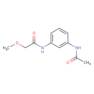 N-(3-acetamidophenyl)-2-methoxyacetamide