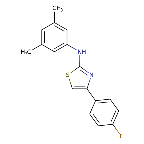 N-(3,5-dimethylphenyl)-4-(4-fluorophenyl)-1,3-thiazol-2-amine