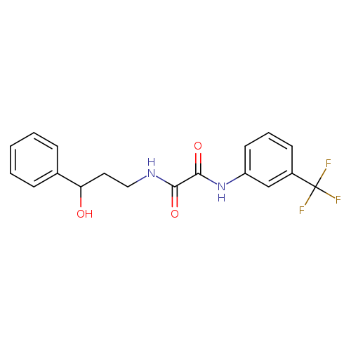 N'-(3-hydroxy-3-phenylpropyl)-N-[3-(trifluoromethyl)phenyl]ethanediamide