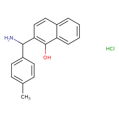 2-(Amino-p-tolyl-methyl)-naphthalen-1-ol hydrochloride