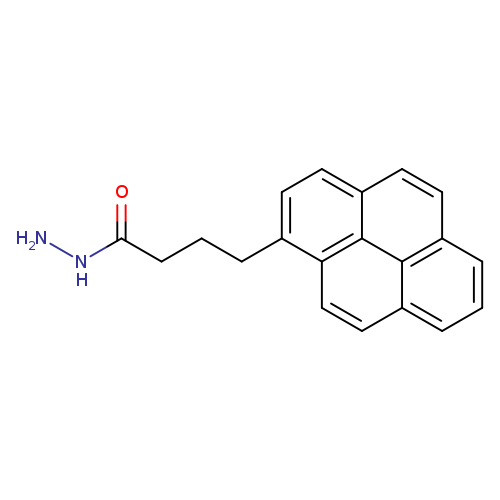 1-Pyrenebutanoic acid, hydrazide