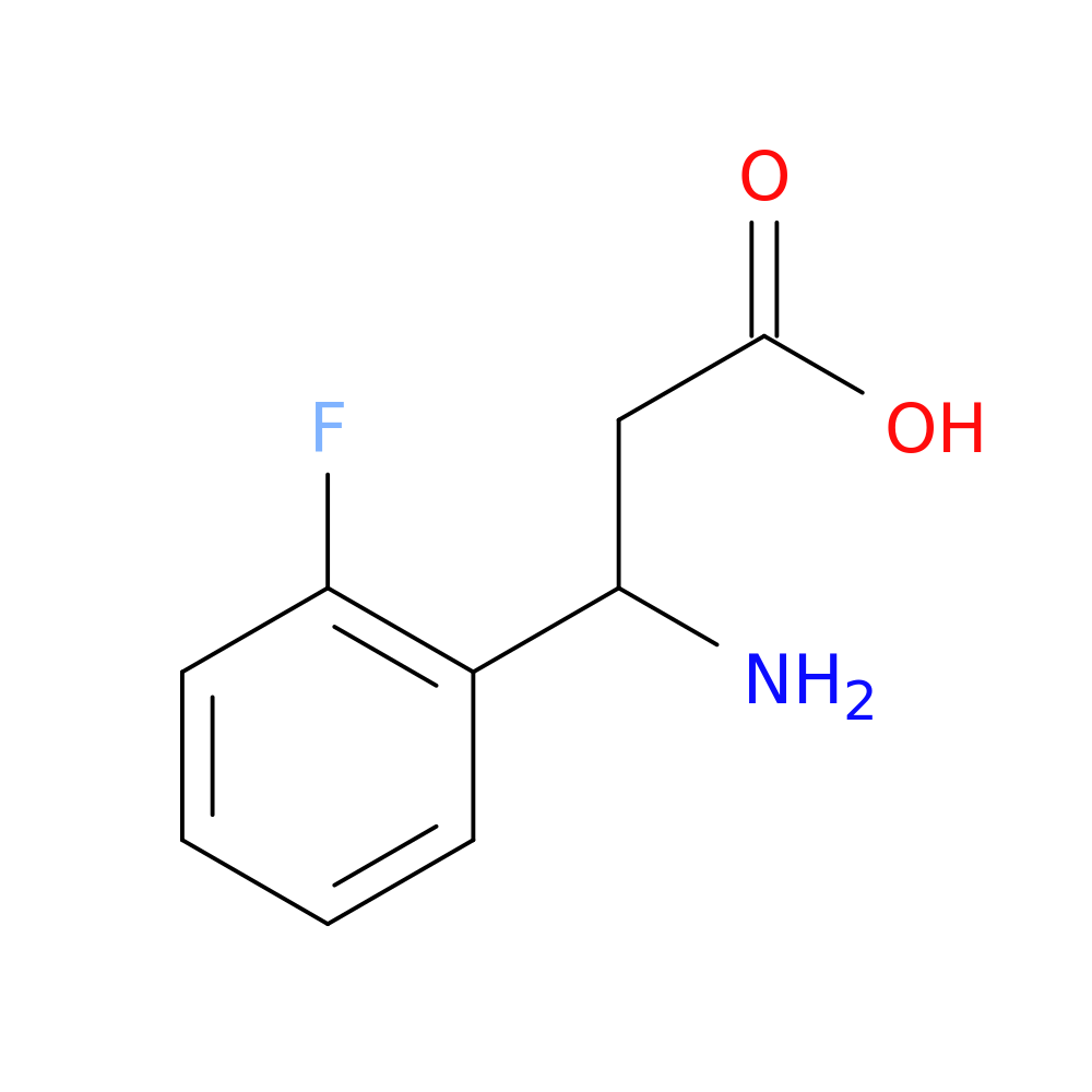 3-Amino-3-(2-fluorophenyl)propanoic acid