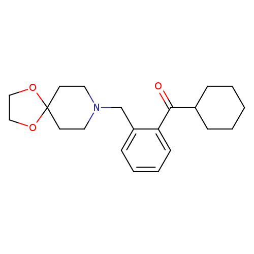 (2-(1,4-Dioxa-8-azaspiro[4.5]decan-8-ylmethyl)phenyl)(cyclohexyl)methanone